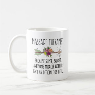 Massage Therapist Gift Thank You Appreaison Gift Koffiemok