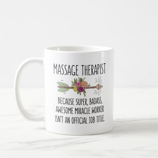 Massage Therapist Gift Thank You Appreaison Gift Koffiemok (Links)