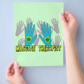 Massage Therapist Gifts Flyer (Hand)