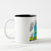 Massage Therapist Gifts Tweekleurige Koffiemok (Links)