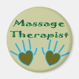 Massage Therapist Heart Hands Gifts Magneet