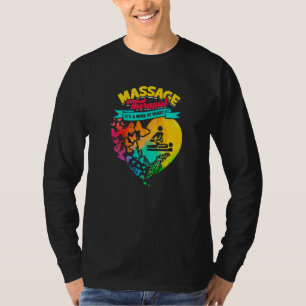 Massage Therapist Het is een werk van therapeutisc T-shirt