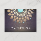 Massage Therapist-kaartje Kortingskaartje (Voorkant)