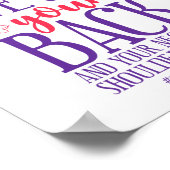 Massage Therapist Massage Therapy Ik heb jouw mass Poster (Hoek)