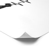 Massage Therapist Massage Therapy Massage Heart Poster (Hoek)