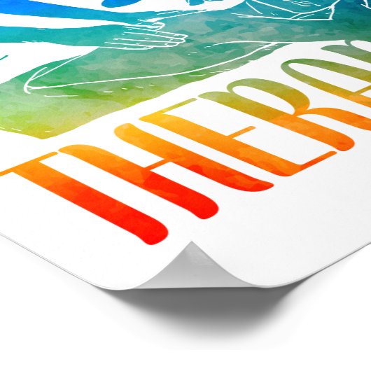 Massage Therapist Massage Therapy Massage Therapy Poster (Hoek)