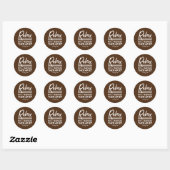 Massage Therapist Massage Therapy Ronde Sticker (Vel)