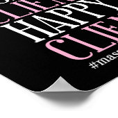 Massage Therapist Massage Therapy Snoring Client Poster (Hoek)