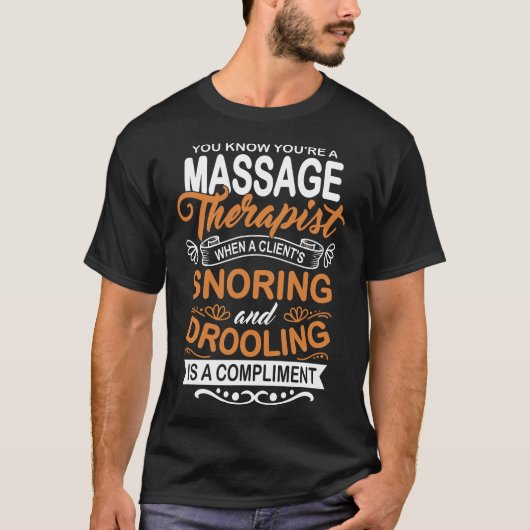Massage Therapist Masseur Masseuse Body Treatment T-shirt (Voorkant)