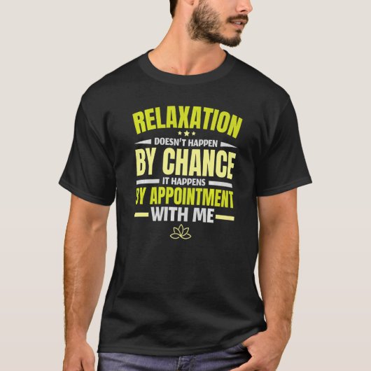 Massage Therapist Muscle Therapy Relaxation Spa Pr T-shirt (Voorkant)
