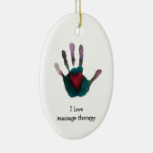 Massage Therapist Ornament (Rechts)