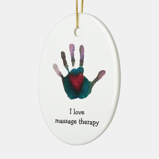 Massage Therapist Ornament (Links)