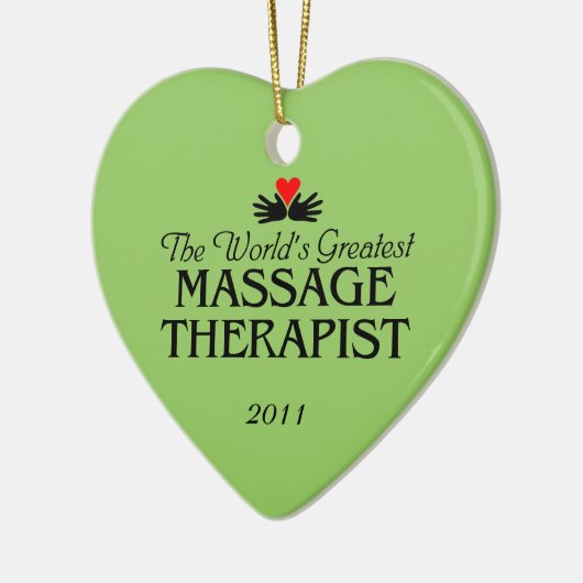 Massage Therapist Ornament (Links)