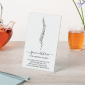 Massage Therapist Orthopedic doctor Reclamebord Met Voetstuk (Insitu)