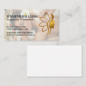 Massage Therapist | Relaxation Spa Beauty Visitekaartje (Voorkant / Achterkant)