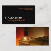 MASSAGE THERAPIST (RMT)-VISITEKAARTJE VISITEKAARTJE (Voorkant / Achterkant)