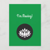 Massage Therapist Salon Moving Briefkaart (Voorkant)