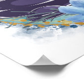 Massage Therapist Salon Spa Stylist Zen Stones Poster (Hoek)