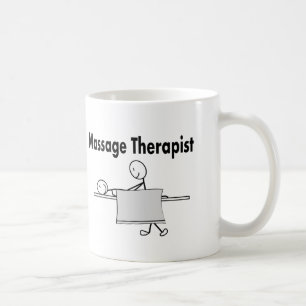 Massage Therapist Stick Person Koffiemok