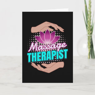 Massage Therapist Therapist Masseur Kaart