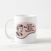 Massage Therapist Voice Koffiemok (Links)