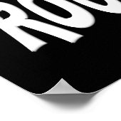 Massage Therapisten Rock! Poster afdrukken (Hoek)