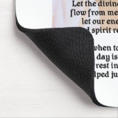 Massage Therapistische gebeden Mousepad Muismat (Hoek)