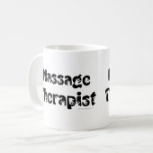 Massage Therapistische Mok (Voorkant links)