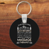 Massage Therapistische pijn Verwijderen gezondheid Sleutelhanger (Voorkant)