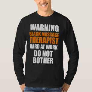 Massage Therapistische Wellness Therapie 14 T-shirt