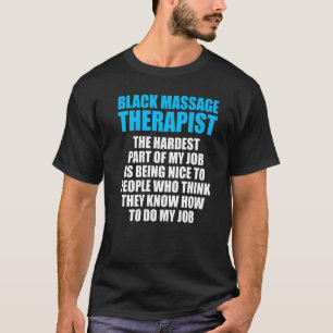 Massage Therapistische Wellness Therapie 15 T-shirt