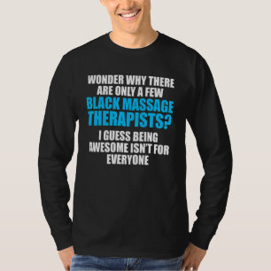 Massage Therapistische Wellness Therapie 16 T-shirt