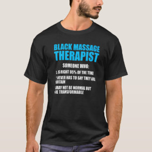 Massage Therapistische Wellness Therapie 3 T-shirt