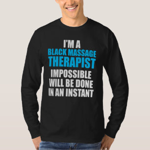 Massage Therapistische Wellness Therapie 4 T-shirt