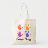 Massage Therapy canvas tas (Voorkant)