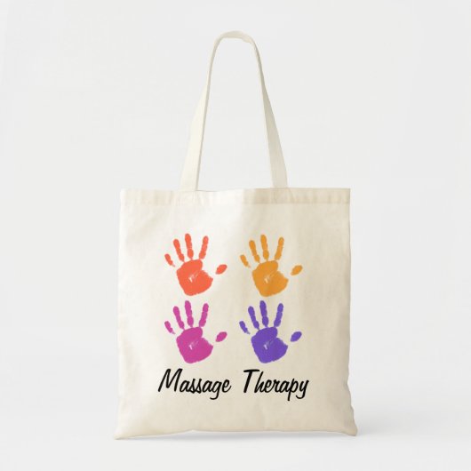 Massage Therapy canvas tas (Voorkant)