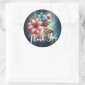 Massage Therapy Healing Hands Energy Spa Dank u Ronde Sticker (Tas)