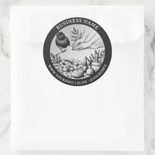 Massage Therapy Healing Hands Energy Spa Dank u Ronde Sticker