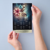Massage Therapy Healing Hands Energy Spa prijslijs Flyer (Hand)