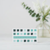 MASSAGE THERAPY-klantbeoordeling (kwadraten) Klantenkaartje (Staand voorkant)