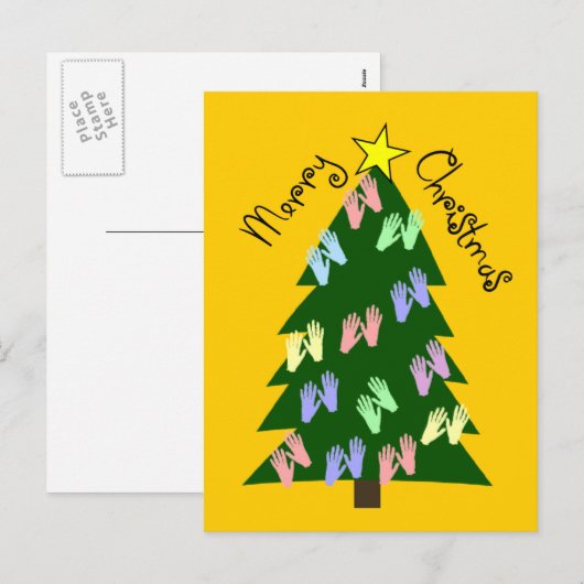 Massage Therapy MERRY CHRISTMAS Gifts Feestdagenkaart (Voorkant / Achterkant)