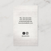 Massage Therapy Reiki Energy Healing SPA Visitekaartje (Achterkant)