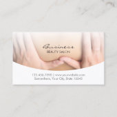 Massage Therapy Salon SPA Benoeming Afsprakenkaartje (Voorkant)