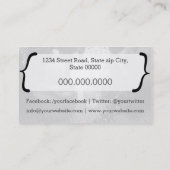 Massage Therapy / Spa / Health Visitekaartje (Achterkant)