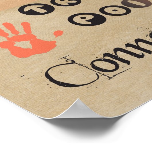 Massage Therapy Words Poster Art (Hoek)