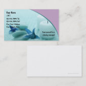 Massage Uniek Ontwerp Visitekaartje (Voorkant / Achterkant)