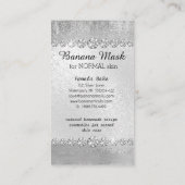 Massage van het Recept van de Room van Skincare Visitekaartje (Achterkant)