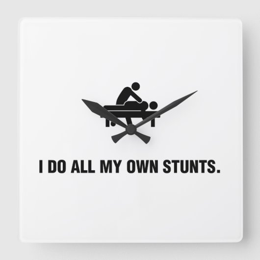 Massage Vierkante Klok (Voorkant)