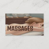 Massage Visitekaartje (Voorkant)