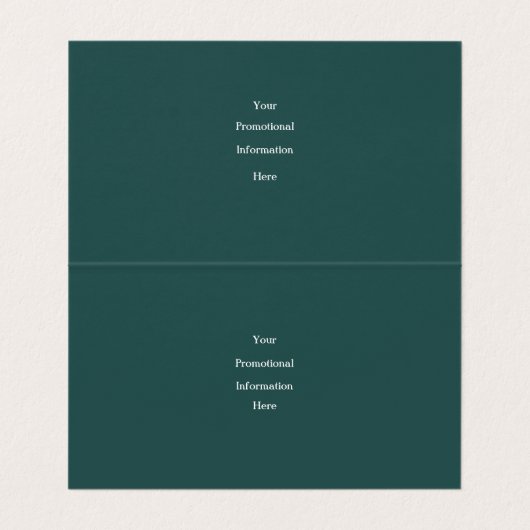 Massage Visitekaartje (Binnenkant ongevouwen)